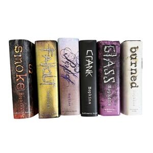 Ellen Hopkins Hardcover Book Lot of 6 Crank Burned Glass Fallout Perfect Smoke